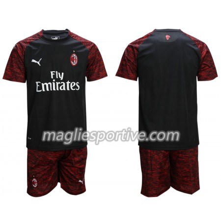 Completo Calcio AC Milan Bambino Divisa Terza 2018/2019